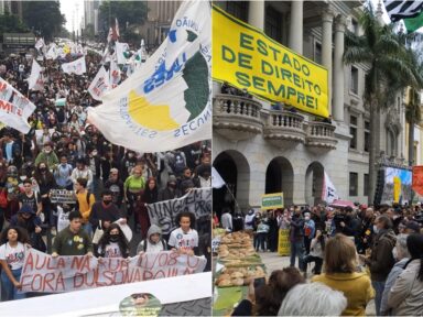 Ato pela democracia e contra o golpe neste 11 de agosto: ASSISTA