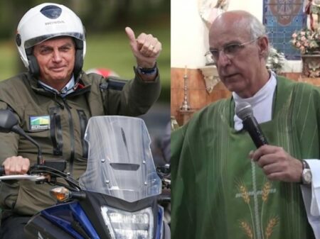 Padre Lancelotti desmascara Bolsonaro: “nunca viu fome porque não sai de cima da moto”