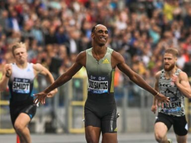 Alison dos Santos brilha novamente em Bruxelas e segue invicto na Diamond League