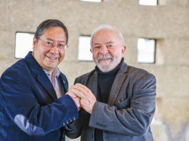 Lula se encontra com o presidente da Bolívia pelo fortalecimento do Mercosul