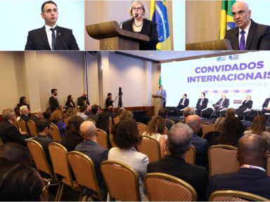 Sistema eleitoral do Brasil é o mais confiável, dizem Moraes, Weber e Pacheco aos observadores