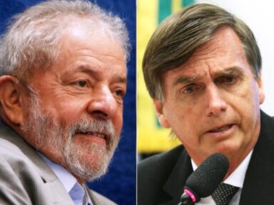 Ipec: Lula tem 54% dos votos válidos contra 46% de Bolsonaro