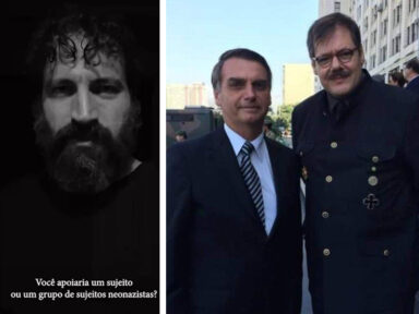 “Você apoiaria?” – ator Caco Ciocler mostra as ligações do bolsonarismo com o nazismo