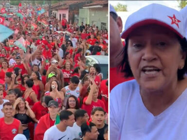 Bolsonarista ataca a tiros ato pró-Lula com a governadora do Rio Grande do Norte