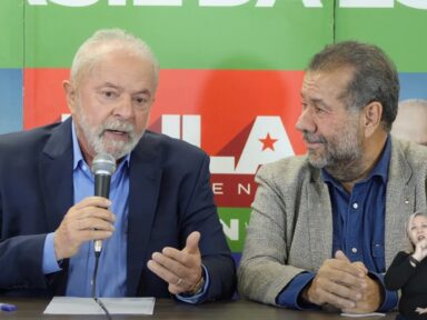 Lula agradece apoio do PDT: “Ciro vale pela sua história, pelo compromisso com o Brasil”