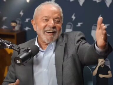 Lula bate recorde no Flow com mais de 1 mi de acessos e critica Jair: “mente descaradamente”