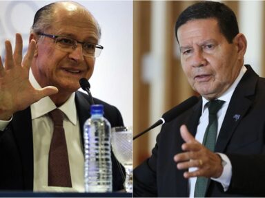 Mourão se dispõe a tratar da transição e conversa com o vice eleito Geraldo Alckmin