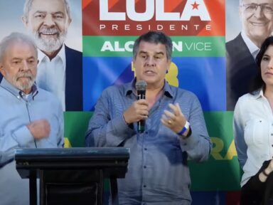 Vice-governador de MG: “o lema em Minas era ‘Tancredo é travessia’. Hoje, o lema é ‘Lula é travessia’”