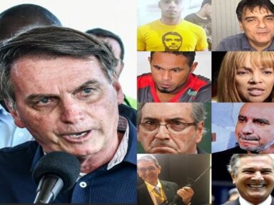 Facínoras, estupradores, nazistas, ladrões e bandidos estão com o “mito”
