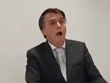 ‘Satanismo’ de fato foi a cena de Bolsonaro zombando de quem morria com falta de ar
