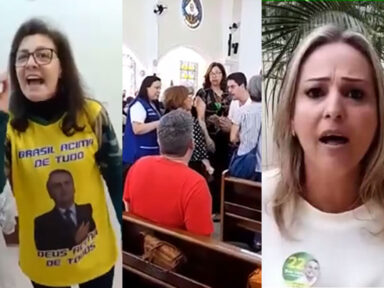 Bolsonaristas atacam padres e interrompem missas em igrejas brasileiras
