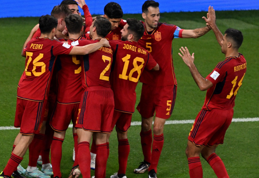 Impiedosa, Espanha goleia Costa Rica por 7 x 0 na Copa do Mundo