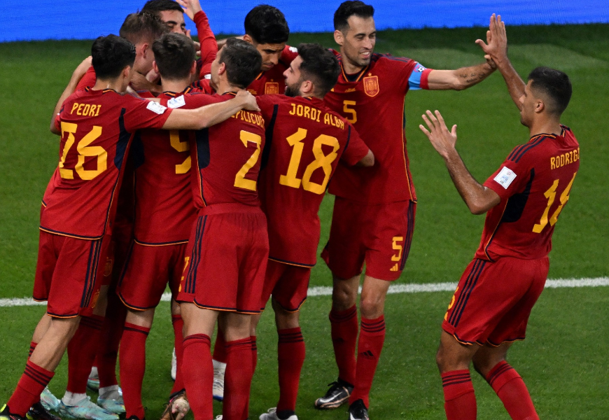 Goleada na Copa: Espanha 7 x 0 Costa Rica