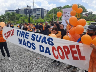 Bancada em defesa da Copel entra com ação na Justiça contra privatização realizada por Ratinho Jr.