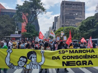 Entidades realizam 19ª Marcha da Consciência Negra em SP ‘pela democracia e sem racismo’
