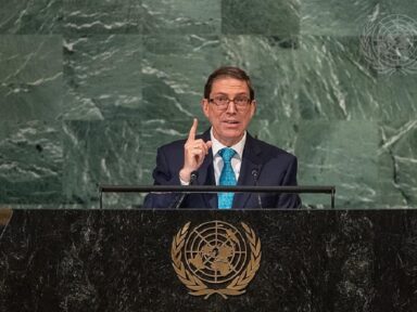 Cuba apresenta à ONU projeto de resolução pelo fim do bloqueio dos EUA