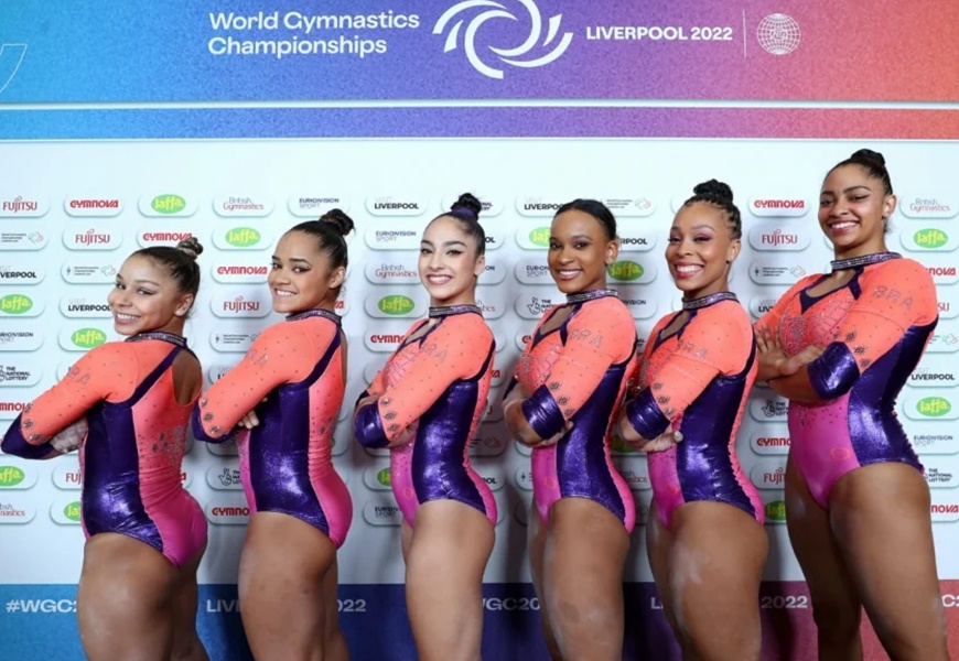 Brasil conquista a prata inédita no Mundial de Ginástica Artística