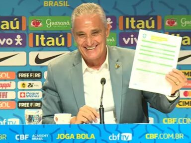 Tite apresenta os 26 convocados da Seleção Brasileira para a Copa do Mundo