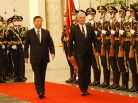 Presidentes de Cuba e da China fortalecem intercâmbio e cooperação