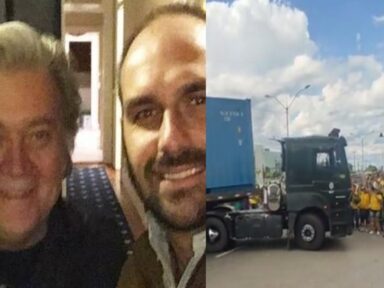 Fiasco golpista de Bolsonaro teve de conselhos de Bannon até aplauso às armas