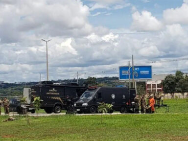 Equipes de Segurança do DF neutralizam artefato explosivo próximo ao Aeroporto de Brasília
