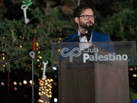 Boric anuncia que Chile abrirá embaixada na Palestina: “está sofrendo uma ocupação ilegal”