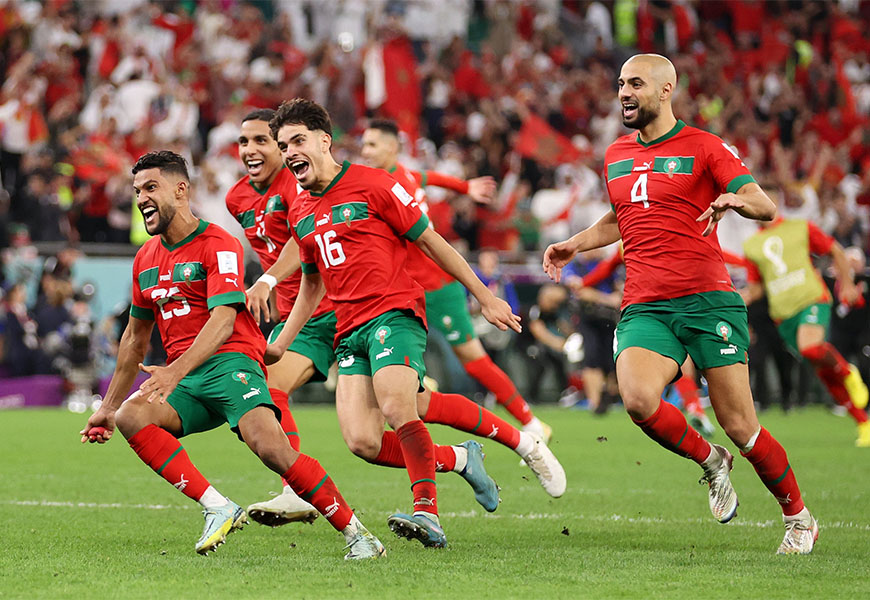 Marrocos avança pela 1ª vez para quartas de final da Copa do Mundo - Viagora