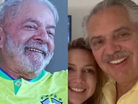 “Feliz com a vitória dos vizinhos argentinos”, diz Lula a Fernández