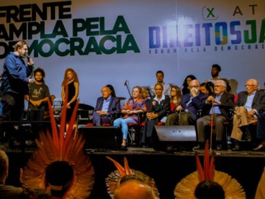 Movimento Direitos Já! condena os “ataques fascistas aos poderes da República”