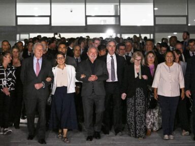 Após o encontro, Lula chamou todos os governadores ao STF em solidariedade
