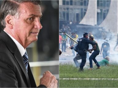Bolsonaro açula golpismo com postagem