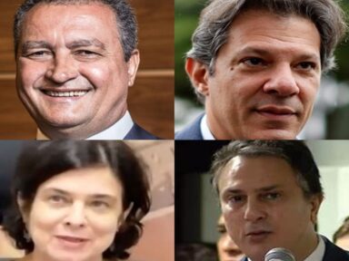 Rui, Haddad, Nísia e Camilo foram os primeiros a assumir seus ministérios