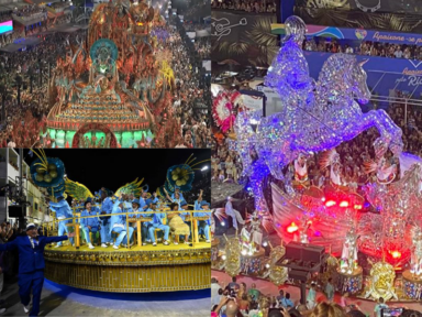 Vila Isabel brilhante e centenário da Portela marcam o último dia de desfile na Sapucaí