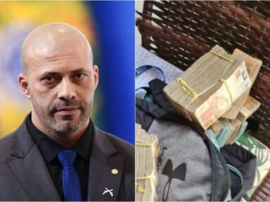 PF pede ao Supremo para investigar origem dos R$ 257 mil do golpista Daniel Silveira