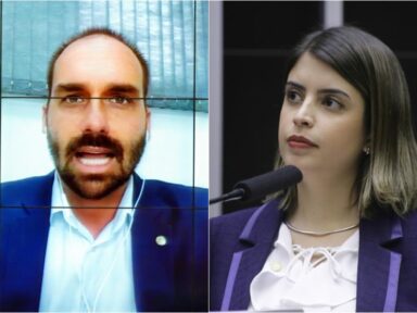 Moraes e Fachin votam pela queixa-crime contra Eduardo Bolsonaro: “misógino”