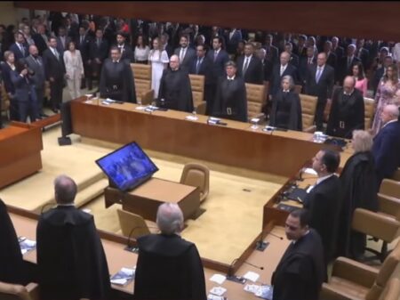 Lula participa da solenidade de abertura do Ano Judiciário. ASSISTA