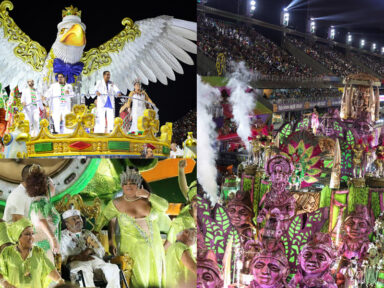 Mangueira celebra a Bahia e se destaca na Sapucaí; homenagens a Arlindo e Zeca alegram a avenida