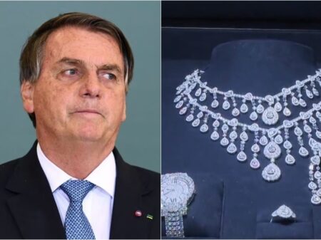 Bolsonaro trouxe fuzil e declarou, mas não as joias de R$ 16,5 mi que fez de tudo para afanar