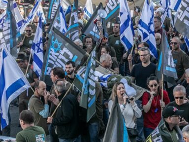 180 pilotos israelenses decidem ir aos protestos contra Netanyahu ao invés dos treinos da semana