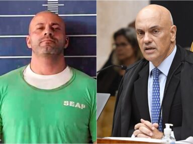 Daniel Silveira dá calote de R$ 250 mil na Justiça e ainda quer semiaberto; Moraes nega