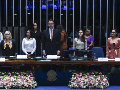 Senado presta homenagem a Janja e Rosa Weber no Dia das Mulheres