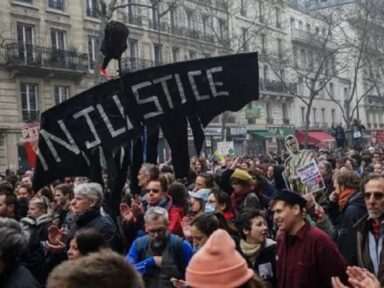 Franceses ocupam as ruas na 11ª jornada de manifestações contra o esbulho de Macron