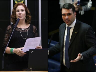 TSE mantém multas a Zambelli e Flávio por fake news contra Lula