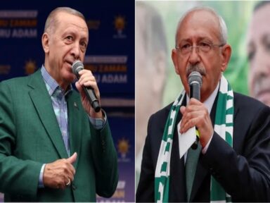 Erdogan vence Kilicdaroglu por 49,51% a 44,88% e pleito vai a 2º turno na Turquia