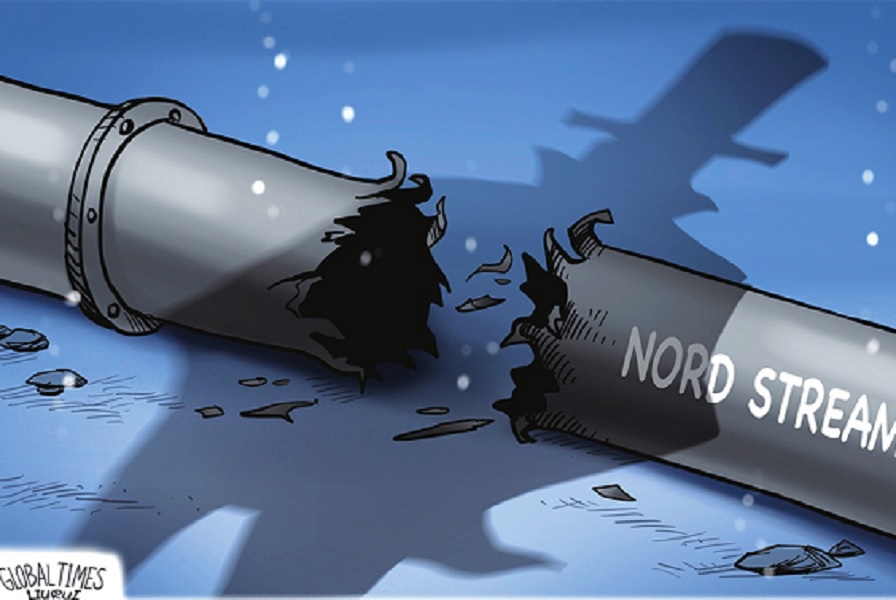 A cada hora, uma fuga no Nord Stream libertava tanto gás com