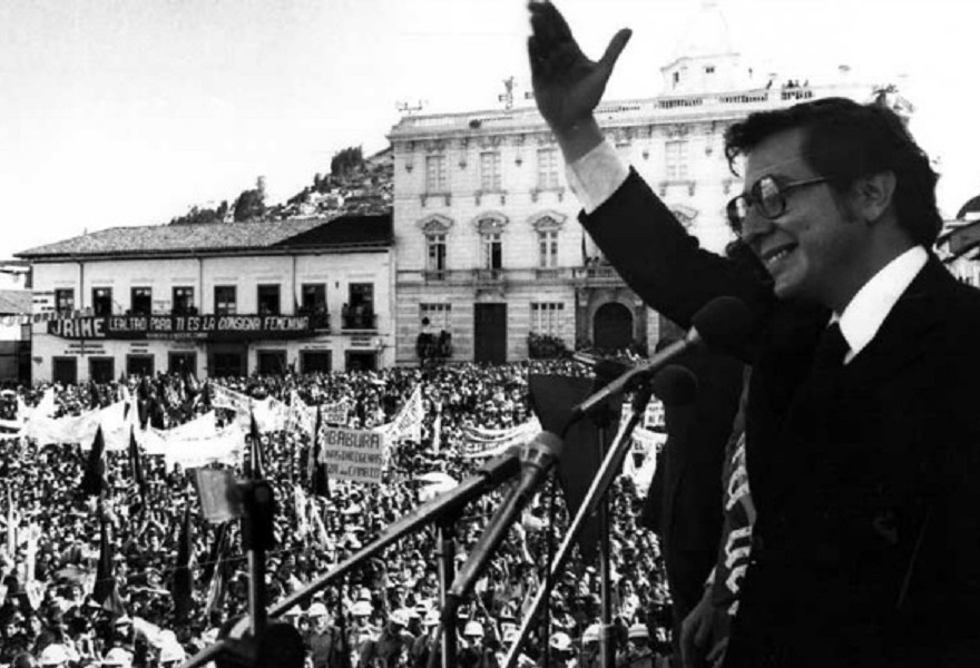 ComunicaSul homenageia Jaime Roldós, líder nacionalista equatoriano morto  pela CIA - Hora do Povo