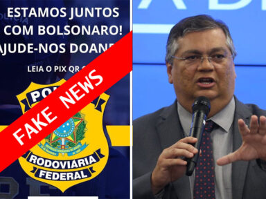 Após postagem suspeita pedindo doações para Bolsonaro, Flávio Dino suspende perfis regionais da PF e PRF