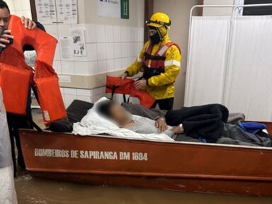 Temporais causados por ciclone deixam um morto e quatro desaparecidos no Rio Grande do Sul