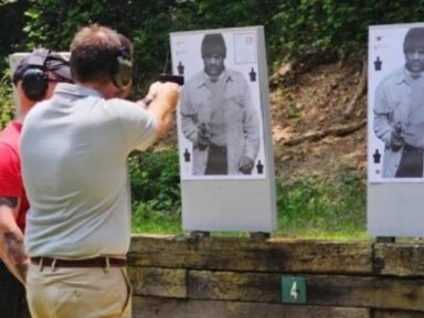 Polícia da Geórgia usa fotos de negros em treinamentos de tiro ao alvo