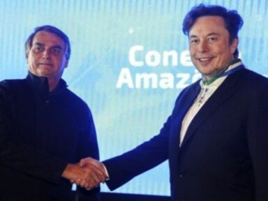 Jair entregou a Amazônia para o bilionário Elon Musk e quem se esbaldou foi o garimpo ilegal